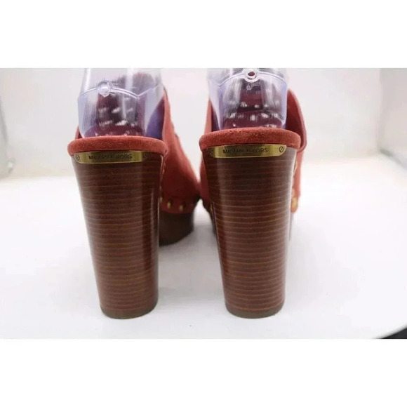 Michael Kors Women's Westley Mule Cinnamon Platform Slip On Shoes-10M - Picture 5 of 10